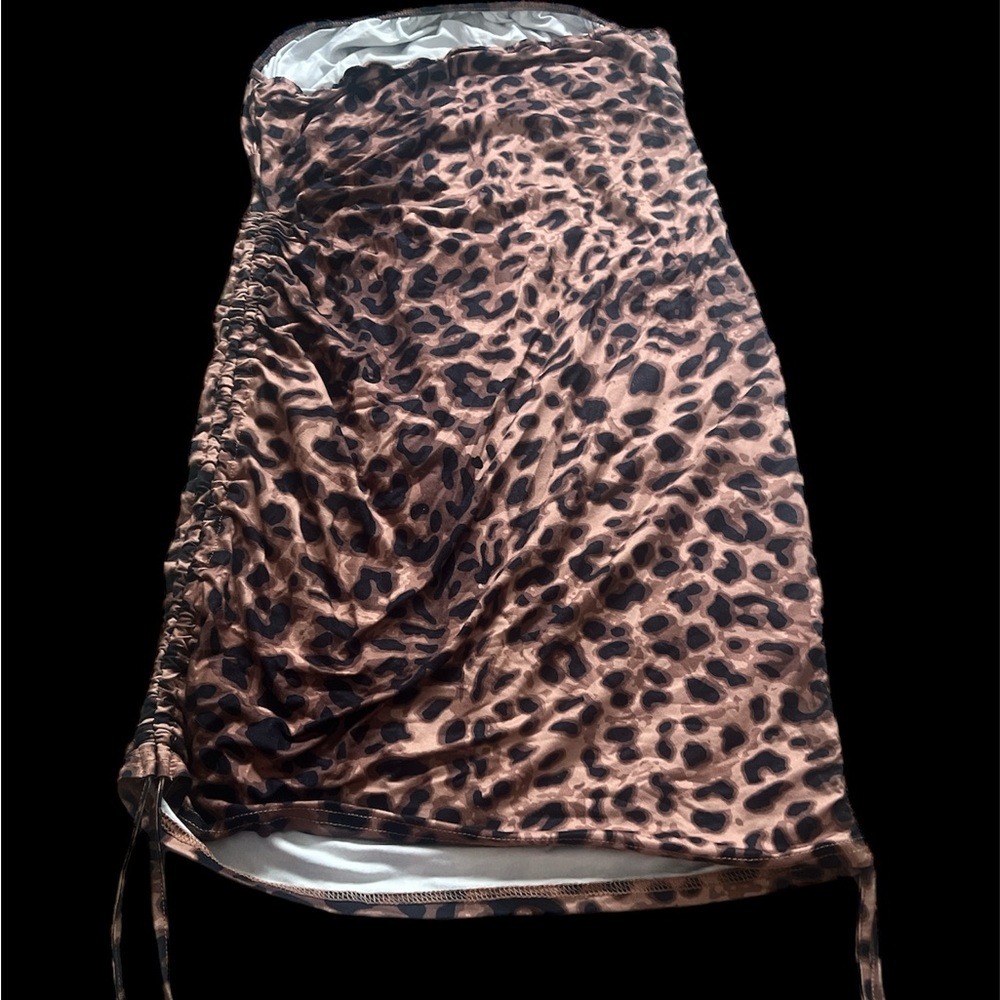 Leopard Print Dress - Picture 2 of 3